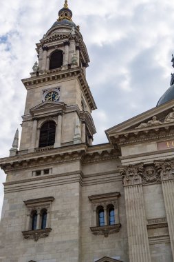 Budapeşte 'deki güzel mimari manzarası, hungary