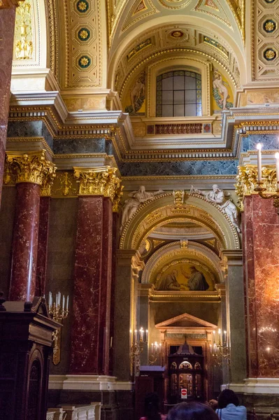 Beautiful Interior Old Cathedral — Stock Photo, Image