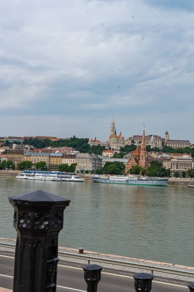 Utsikt Över Den Vackra Arkitekturen Budapest Ungerska — Stockfoto