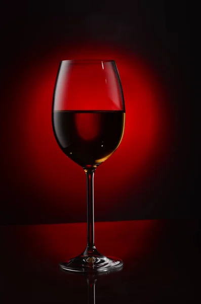 Glass of wine studio shooting — Stock Photo, Image