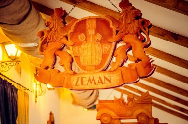 Dekoratif Kafe 'nin iç manzarası