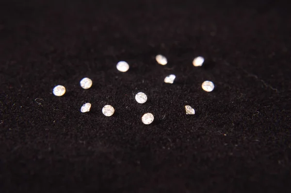 모습의 아름다운 다이아몬드들이 — 스톡 사진