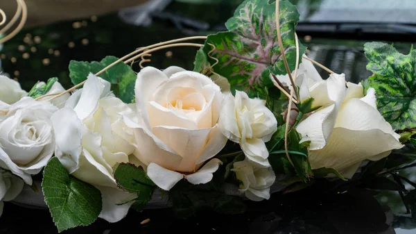 Wedding Decoration Beautiful Roses — ストック写真