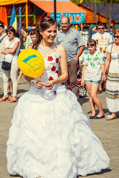 Bridal Parade, Lutsk Ukraine 2014/06/29 — ストック写真