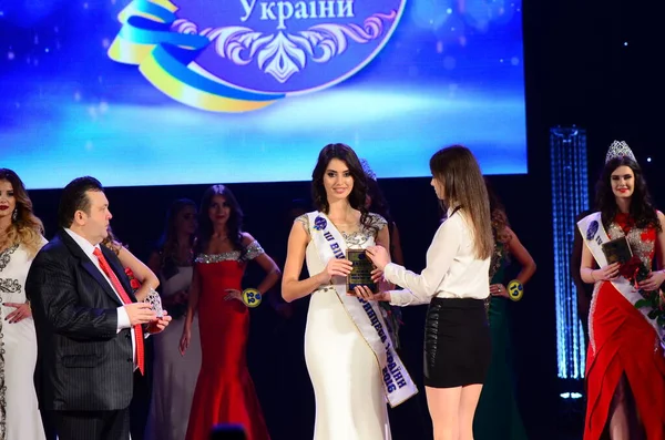 Závěrečné Kolo Národní Soutěže Miss Princess Ukraine — Stock fotografie