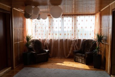 interior of a modern home room