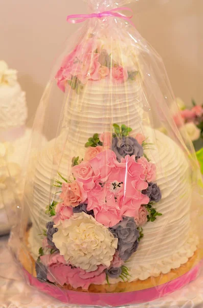 Красивый Свадебный Букет Цветов — стоковое фото