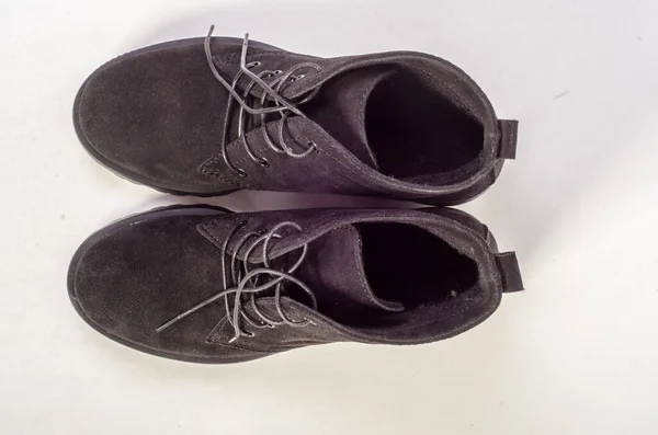 Женские кожаные туфли — стоковое фото