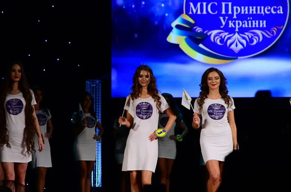 Final Rodada Concurso Nacional Miss Princesa Ucrânia — Fotografia de Stock