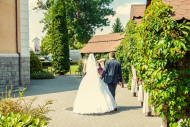 Ukraynalı güzel çift Lutsk 'ta evleniyor.