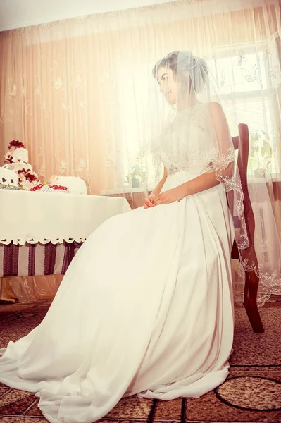 Menyiapkan Pengantin Untuk Pernikahan — Stok Foto