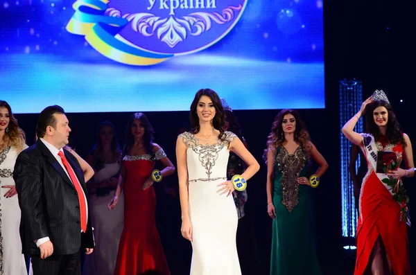 Utolsó Forduló Nemzeti Verseny Miss Princess Ukraine — Stock Fotó