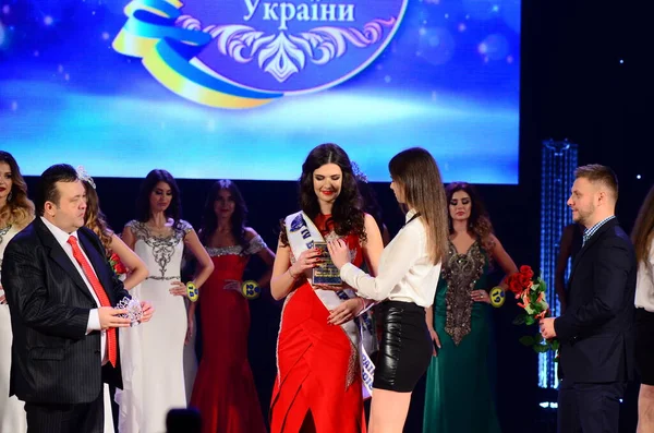 Utolsó Forduló Nemzeti Verseny Miss Princess Ukraine — Stock Fotó