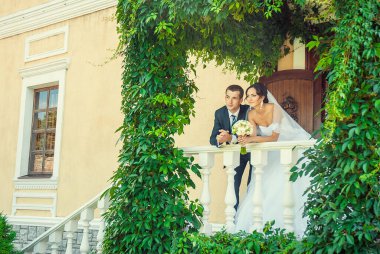 Ukraynalı güzel çift Lutsk 'ta evleniyor.