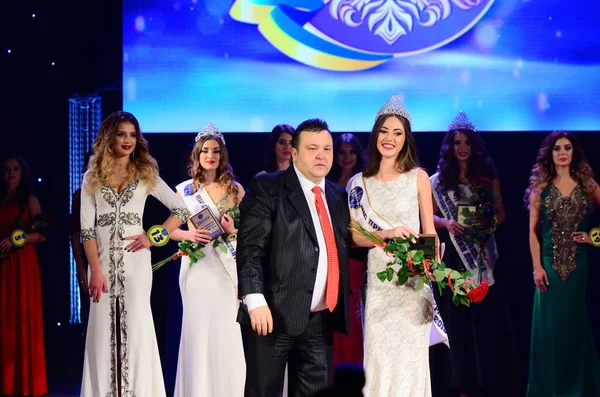 Utolsó Forduló Nemzeti Verseny Miss Princess Ukraine — Stock Fotó