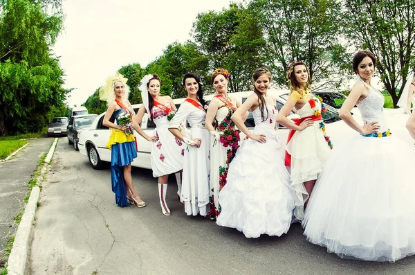 Bridal Parade, Lutsk Ukraine 2014/06/29 — ストック写真