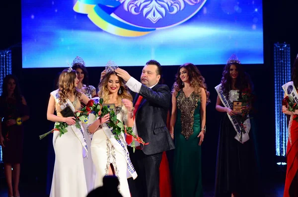 Utolsó Forduló Nemzeti Verseny Miss Princess Ukraine — Stock Fotó