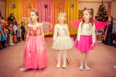 Anaokulunda yeni yıl haberleri Ukrayna Lutsk 27.12.2017