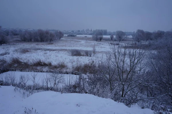 Paisaje invierno — Foto de Stock