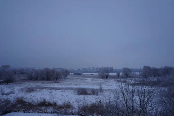 Paisagem inverno — Fotografia de Stock