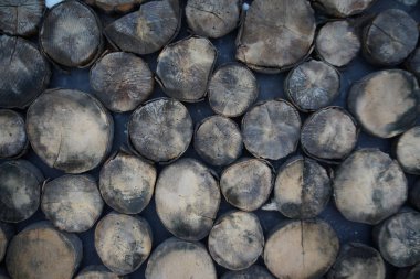 doku ahşap kütükleri