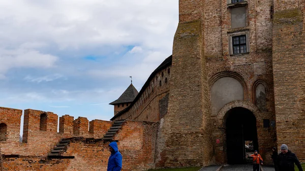 市内の古い中世の城 — ストック写真