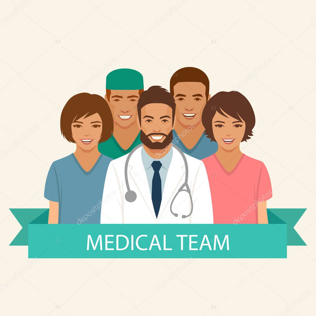 medical team, doctor nurse and surgeon staff, 