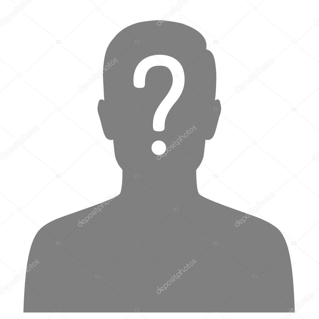  vector illustration of a  missing person, graphic wanted poster, lost anonymous man