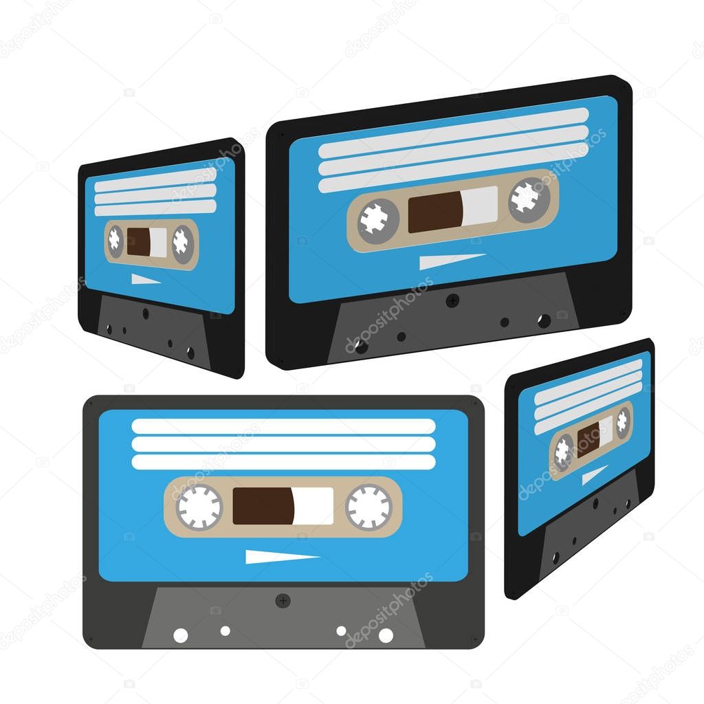  four cassette tapes