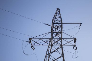 yüksek voltajlı çelik güç direği parçası