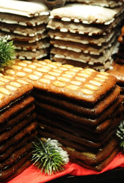 A Galletas de Navidad — Foto de Stock