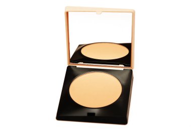 Beyaz bir arka plan üzerinde toz bir fotoğraf 