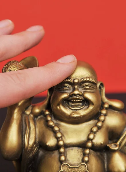 Golden Buddha Background — Stock Photo, Image