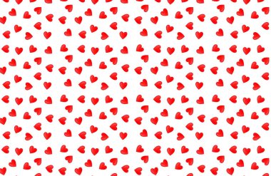 Bir çizim kalpler doku 