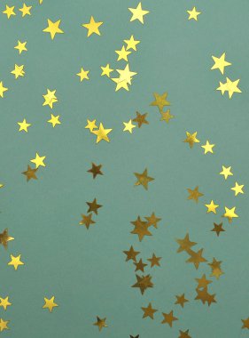 Renkli arkaplanda ışıltı istatistikleri.