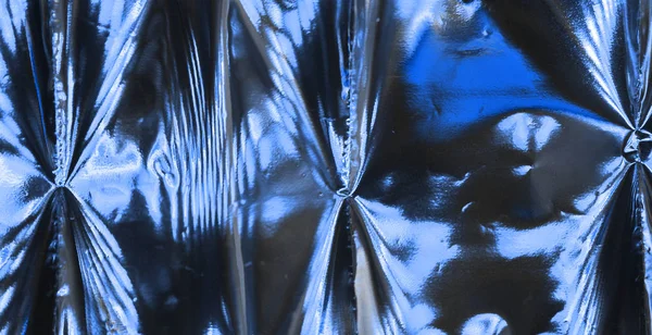 Foto Lámina Holográfica Borrosa Textura Color Azul Color Del Año — Foto de Stock