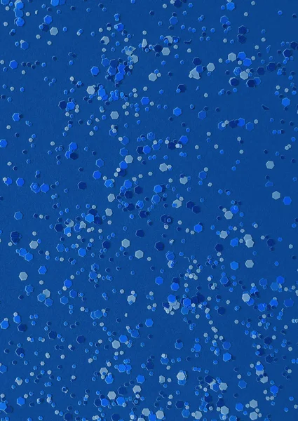 Фото Размытой Голографической Текстуры Фольги Синего Цвета Цвет Года 2020 — стоковое фото
