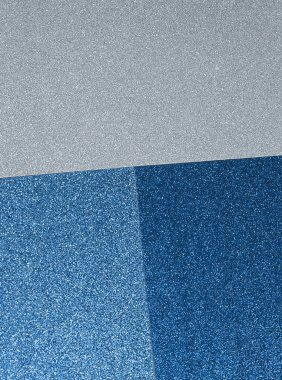 Son moda mavi renkli parıltılı kağıtlar..