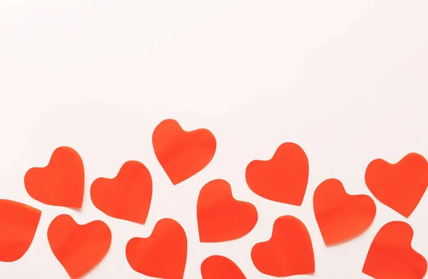 Carved Paper Heart Background — 스톡 사진