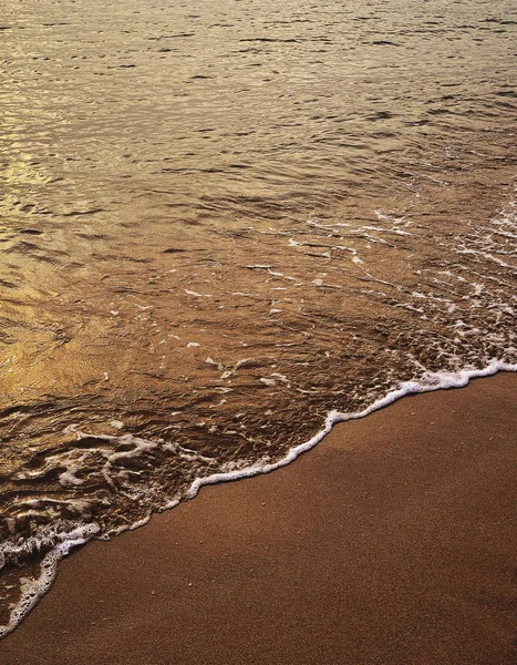 Plage Été Belle Vue Sur Mer — Photo