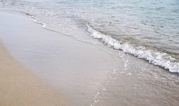 Kırım 'ın güzel plajı. Deniz. 