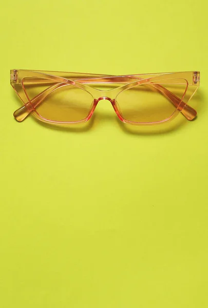 Stylish Sunglasess Colorful Background — Stock Photo, Image