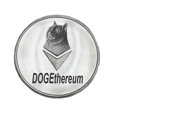 Τα κέρματα Dogethereum — Φωτογραφία Αρχείου