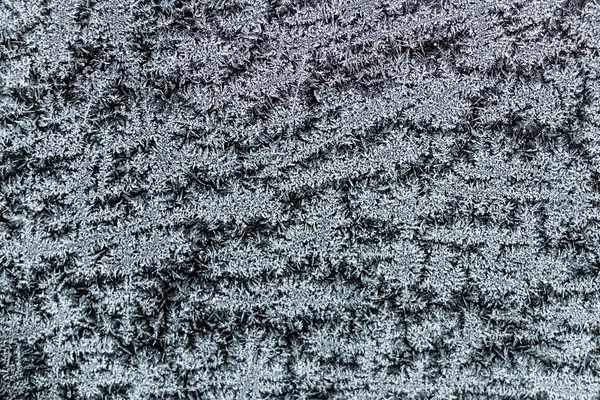 O padrão de gelo — Fotografia de Stock