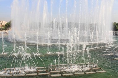 Şarkı, müzik ve fantastik çeşmeler, Moskova, Rusya