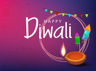  Mutlu Deepavali, geleneksel Özet diya ile dekoratif arka plan üzerinde ışıklar kutlama Festivali için tebrik kartı tasarımı / lamba yakma 