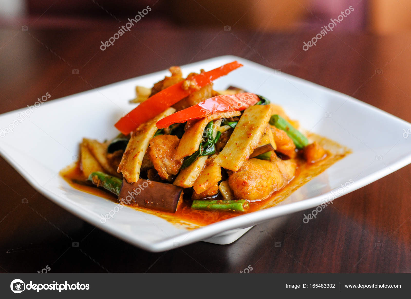 Pesce Gatto Piccanti Saltati In Padella Foto Stock Georafap