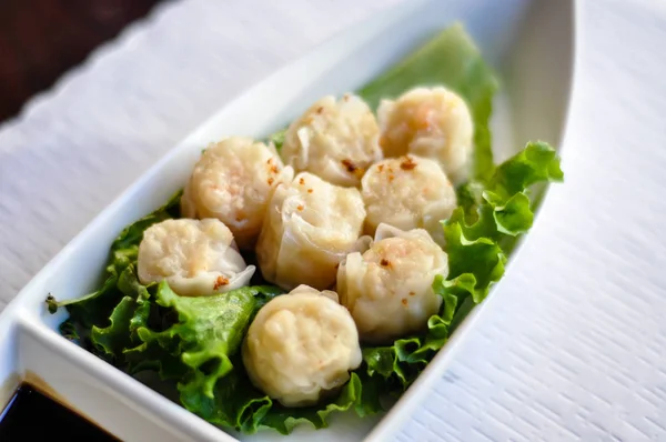 Gambas Shumai dumpling — Foto de Stock