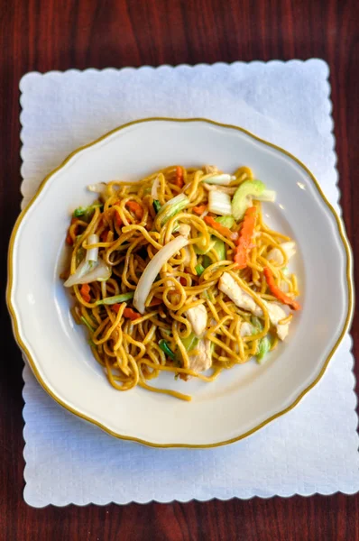 Fideos Lo Mein — Foto de Stock