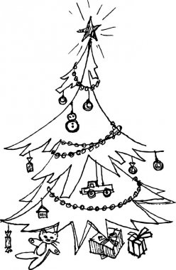 Madalyalı Noel ağacı